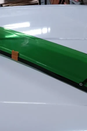 Zonnekap windkap open dak groen transparant deflecteur Dagaanbieding