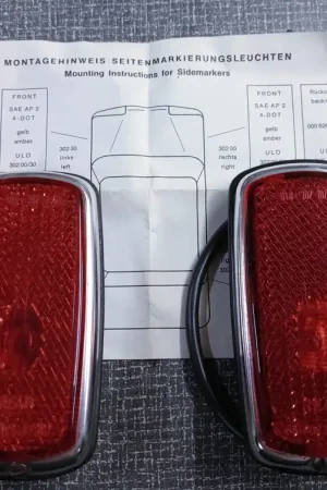 Zijverlichting side marker lamps Mercedes BMW NOS Uitverkoop