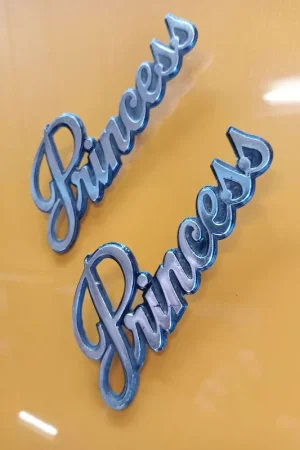 2 Austin Princess emblemen Hoge Kwaliteit