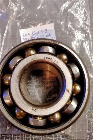 2 rij-ig hoekcontactlager SKF 3307 C3 Finale Uitverkoop