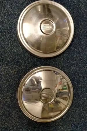 2 Fiat wieldoppen  9 inch – 230mm Beperkte Voorraad