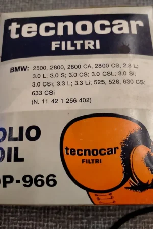 3 oliefilters BMW oldtimer Weekendaanbieding