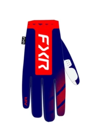 Aanbieding FXR | Crosshandschoenen Pro-Fit Air Blauw/Rood