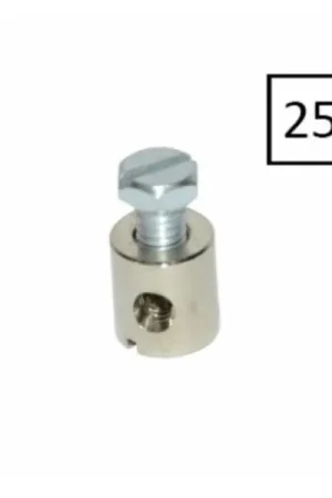Populair nippel schroef 8x9mm 25pcs