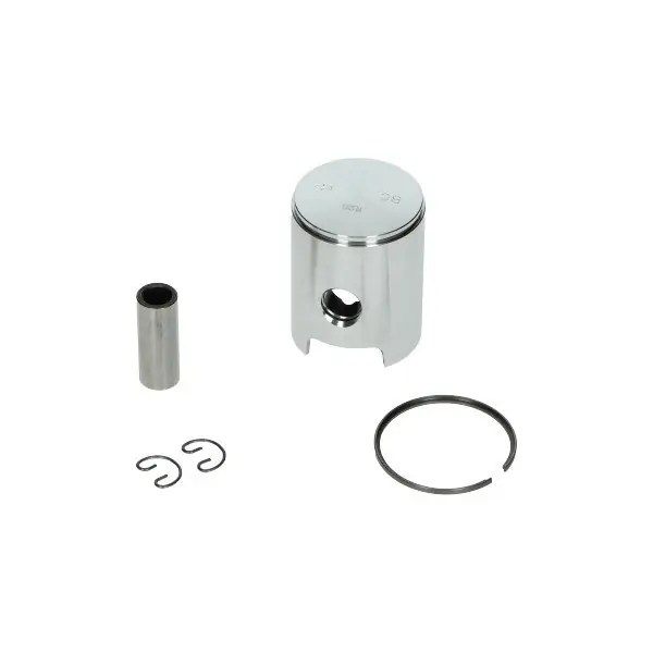 Hoge Kwaliteit zuiger meteor + L-veer slotje in het midden CD 39mm past op zundapp pc0933