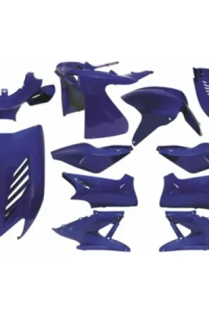 Aanbieding plaatwerkset DMP special blauw 11-delig past op aerox rossi