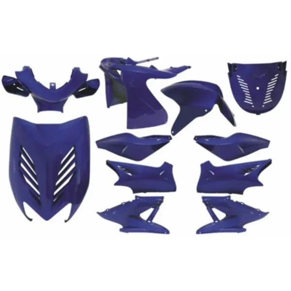 Aanbieding plaatwerkset DMP special blauw 11-delig past op aerox rossi