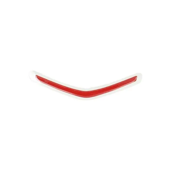 sierstrip Piaggio origineel voorscherm midden euro-2/4 boven rood past op sprint, sprint 125 4t 1b001495 Veilige Betaling