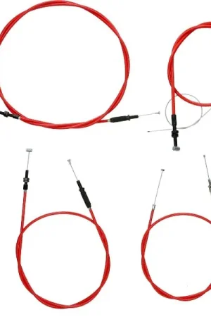 Aanbieding kabelset DMP rood 4pcs past op maxi, puch