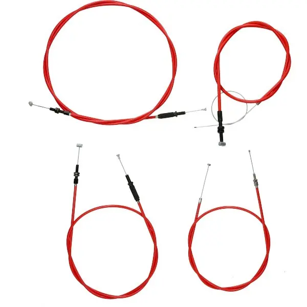 Aanbieding kabelset DMP rood 4pcs past op maxi, puch