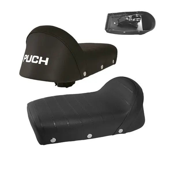 Direct Verzonden buddyseat kort met opdruk sport zwart past op puch maxi