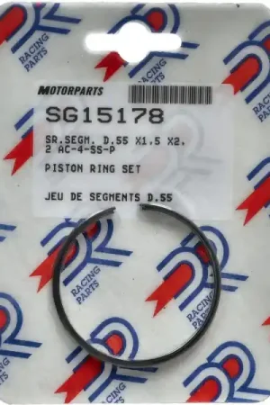 zuigerveerset dr 6 tvr 55mm past op vespa Alleen Vandaag