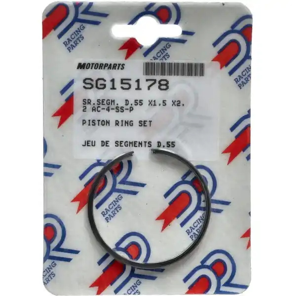 zuigerveerset dr 6 tvr 55mm past op vespa Alleen Vandaag