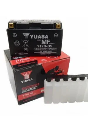 Flitsaanbieding accu yuasa yt7b-bs onderhoudsvrij