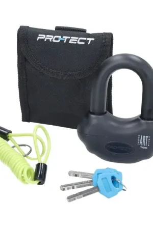 Favoriet Schijfremslot Pro-tect beugel  ART4-sterren incl. memory kabel zwart 419139