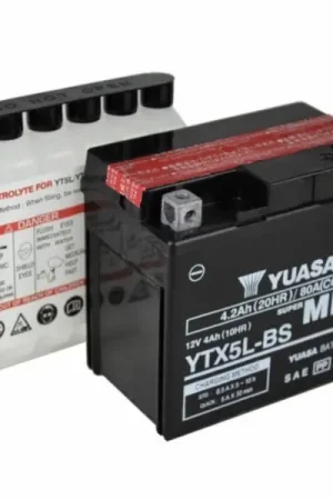 accu yuasa ytx5l-bs onderhoudsvrij past op kisbee 4t, people, speedfight 3 4t, v-clic Alleen Vandaag