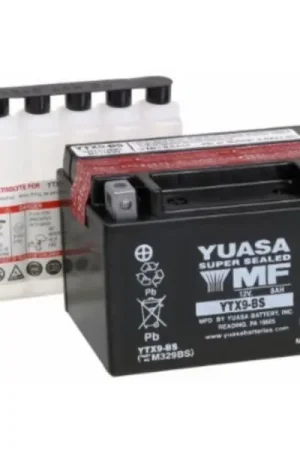 accu yuasa ytx9-bs euro-2 onderhoudsvrij past op centro 4t, zip 4t Fabrieksprijs