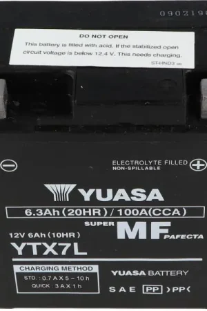 Shop Nu accu yuasa ytx7l-bs onderhoudsvrij euro-4/5 past op fly new 2012, primavera, sprint, zip 4t