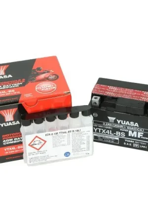 Weekendaanbieding accu yuasa ytx4l-bs onderhoudsvrij
