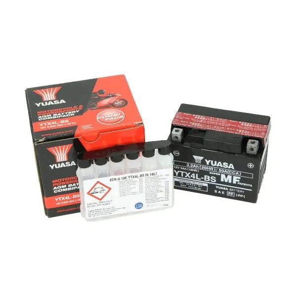 Weekendaanbieding accu yuasa ytx4l-bs onderhoudsvrij