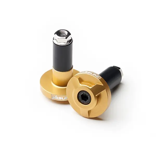 Op = Op stuurbalansgewicht yasuni set aluminium cnc pro race 22.2mm goud