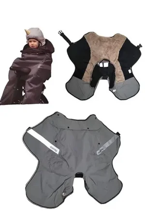 Aanbieding beenkleed Taac thermoscud voor kinderzitje grijs b015