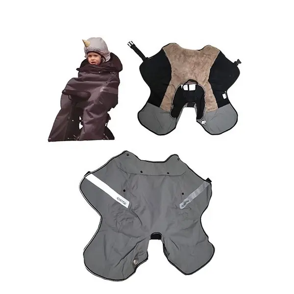 Aanbieding beenkleed Taac thermoscud voor kinderzitje grijs b015